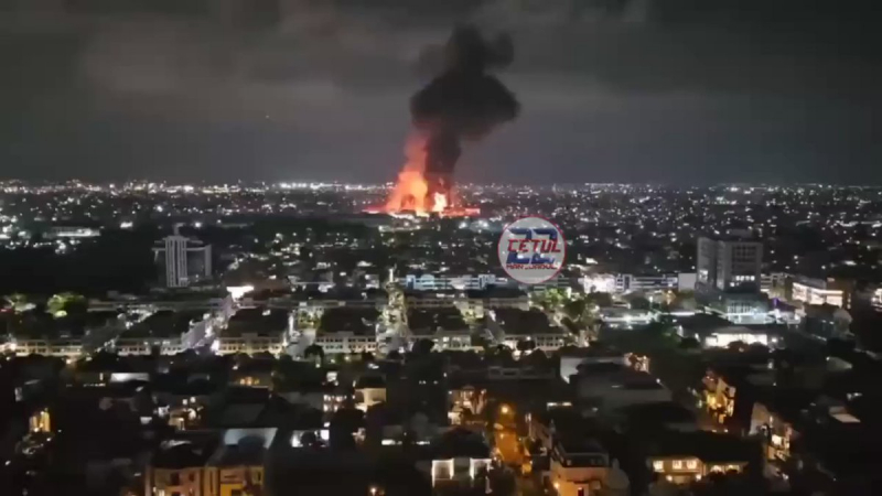 Kho xăng dầu ở thủ đô Indonesia cháy dữ dội, 17 người thiệt mạng -0