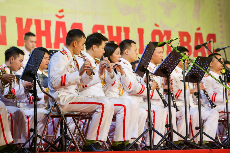 “75 năm Công an nhân dân khắc ghi lời Bác”: Chương trình nghệ thuật giàu dấu ấn, đặc sắc -0