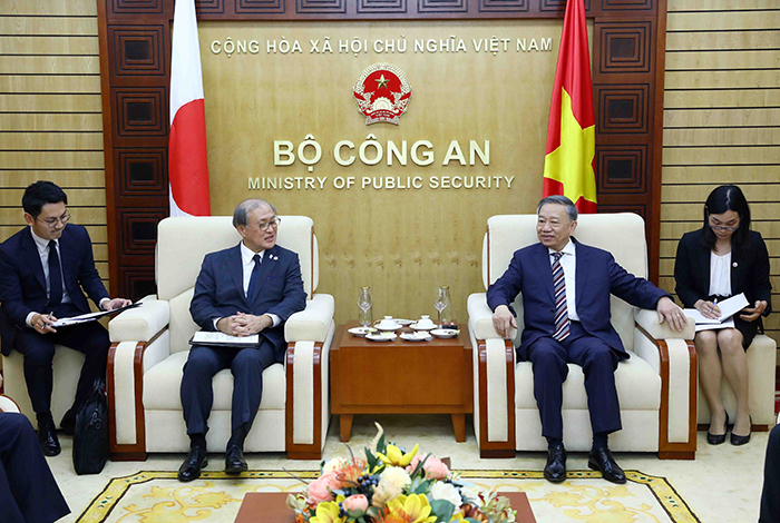 Bộ Công an Việt Nam coi trọng quan hệ với các đối tác Nhật Bản -0