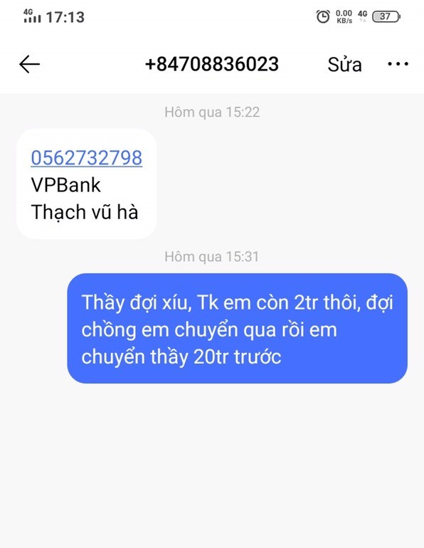 Thêm nhiều trường hợp bị lừa chuyển tiền sau khi nhận thông báo “con bị chấn thương sọ não” -0