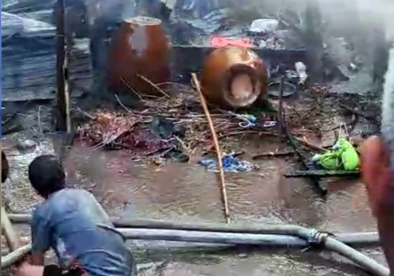 Cháy nhà khiến người đàn ông bị tai biến tử vong -0