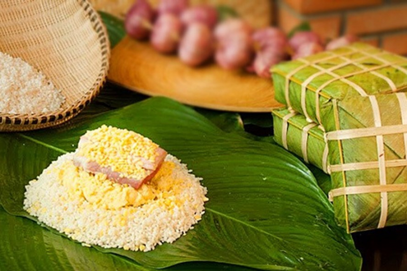 Qua Giêng nói chuyện bánh chưng -0