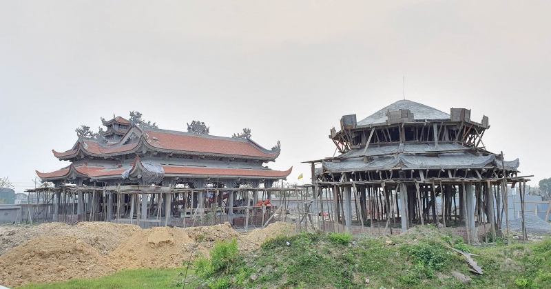 Thu hồi hàng nghìn mét vuông đất trồng lúa giao cho cá nhân xây dựng khu lăng mộ khủng -0