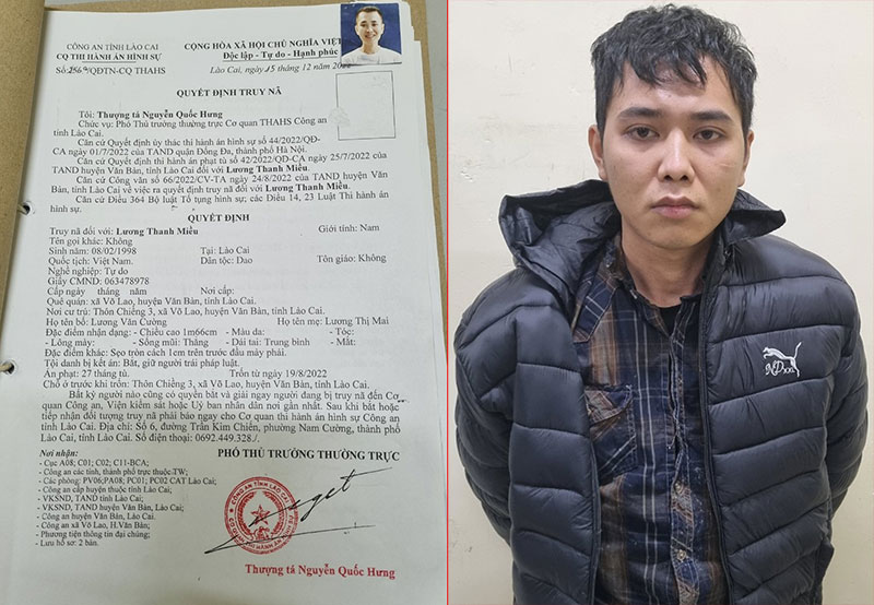 Bắt đối tượng truy nã đặc biệt lẩn trốn tại thị xã Sa Pa -0