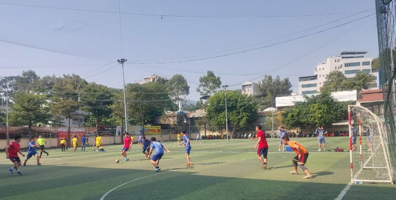 Sôi nổi chương chương trình giao lưu thể thao Văn phòng Bộ Công an -0