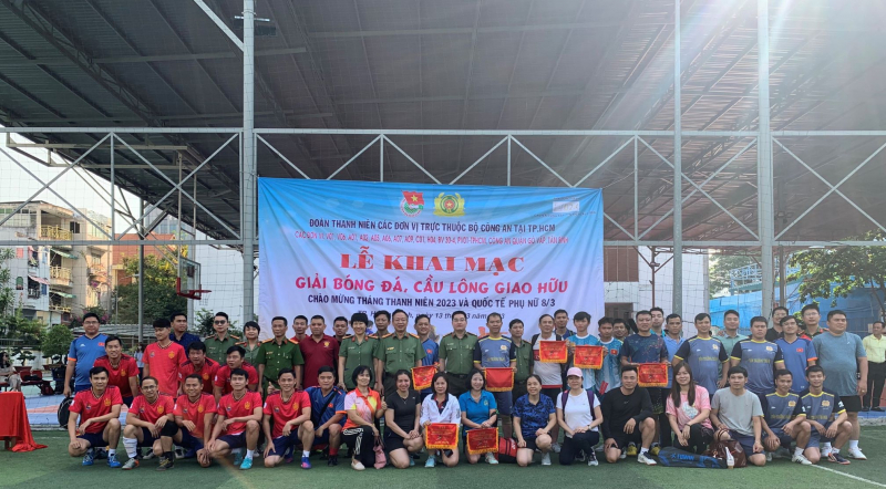 Sôi nổi chương chương trình giao lưu thể thao Văn phòng Bộ Công an -0