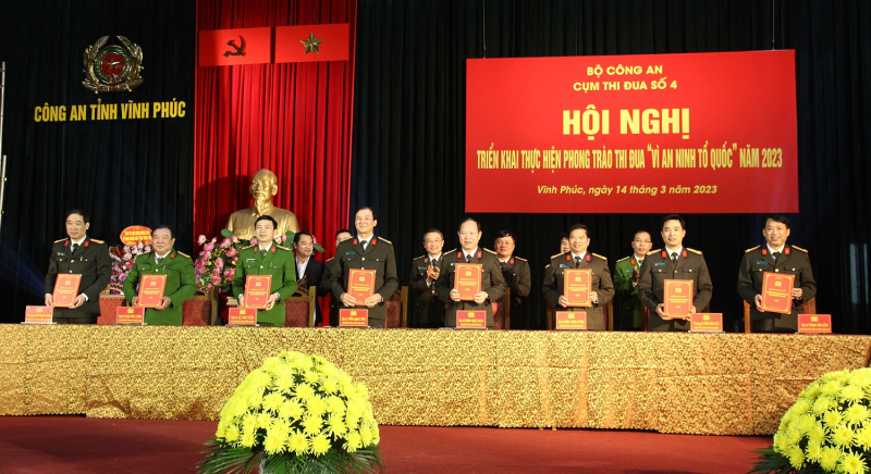 Cụm thi đua số 4, Bộ Công an triển khai thực hiện phong trào thi đua 