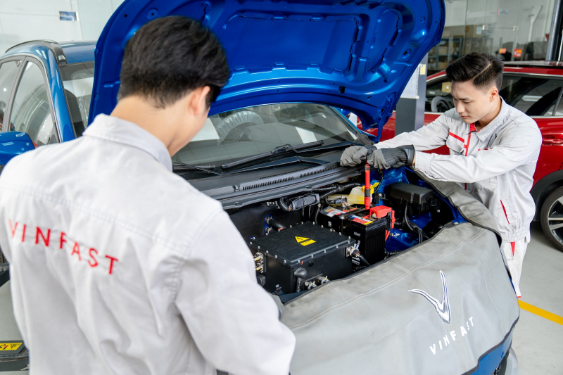 VinFast triển khai hệ thống “xưởng dịch vụ không ngày nghỉ” -0
