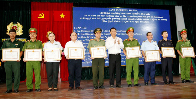 An Giang tiếp tục “đánh mạnh, đánh trúng” các đường dây, băng nhóm tội phạm buôn lậu -0