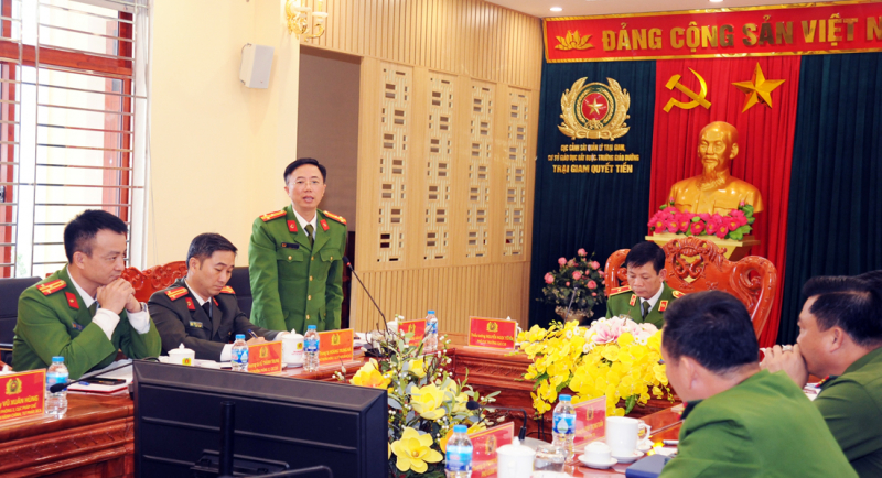 Tăng cường công tác quản lý giam, giữ trong tình hình mới -0