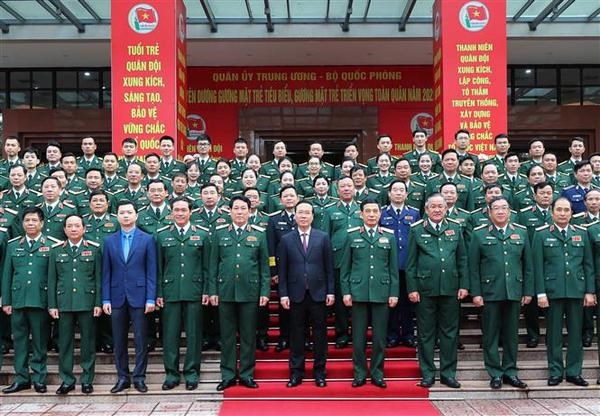 State President asks military youth to strive for better performance -0