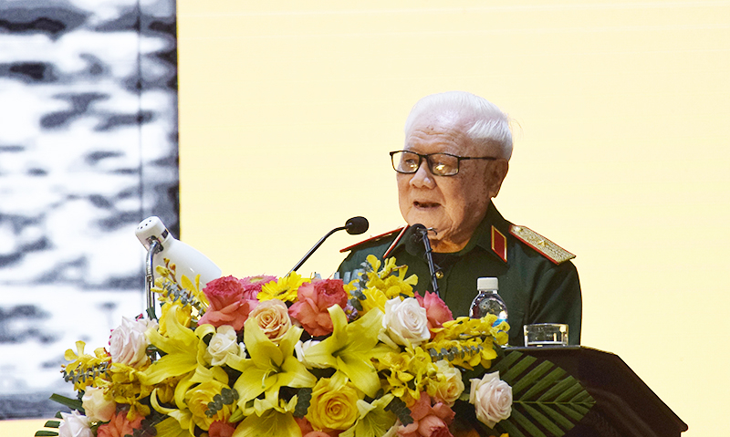 Hội thảo khoa học “Đại tướng Chu Huy Mân - Nhà chính trị, quân sự xuất sắc của cách mạng Việt Nam, người con ưu tú của quê hương Nghệ An” -0