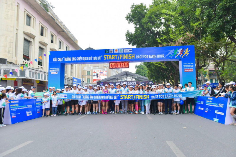 Phát động Giải chạy hưởng ứng Chiến dịch Giờ Trái đất năm 2023 -0