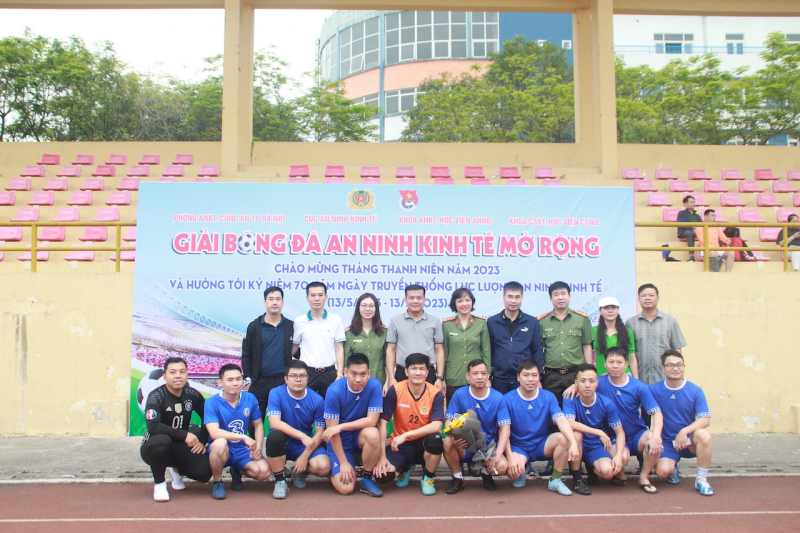 Trao giải Giải bóng đá An ninh kinh tế mở rộng 2023 -0