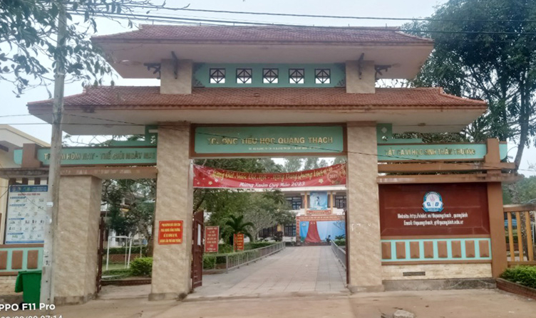 Vi phạm nhiều khuyết điểm, hiệu trưởng và hiệu phó trường Tiểu học bị kỷ luật -0