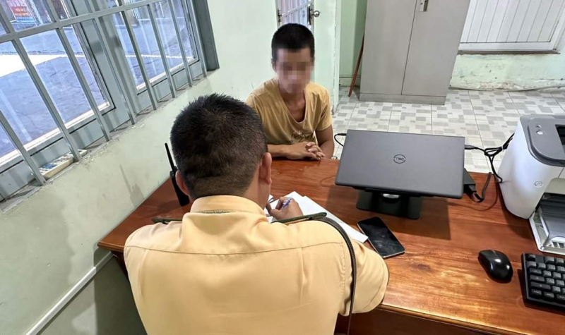 Xử lý đối tượng “cảnh giới” cho tài xế xe tải “né” CSGT -0