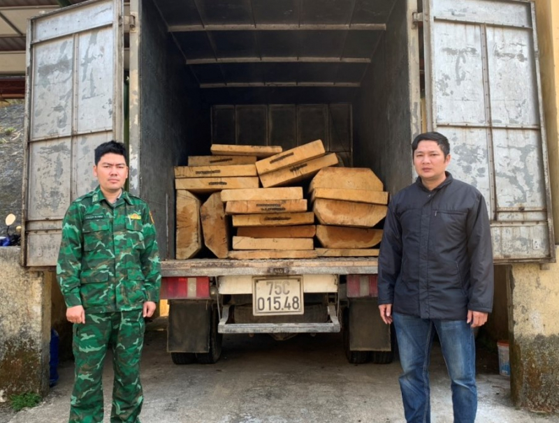 Bí mật bên trong xe tải đông lạnh bị lực lượng liên ngành bắt giữ -0