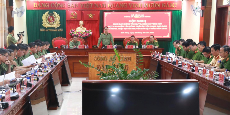 Nhiều tập thể, cá nhân thuộc Công an Đắk Nông được các cấp khen thưởng -0