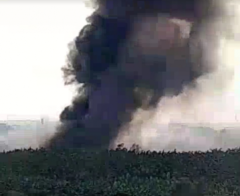 Cháy lớn tại công ty xử lý chất thải nguy hại -0