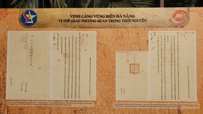Đà Nẵng tái hiện truyền thống vươn khơi bám biển qua triển lãm “Di sản tư liệu thế giới - Châu bản triều Nguyễn” -0