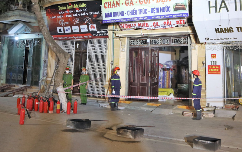 Thực tập phương án chữa cháy và cứu nạn cứu hộ tại tổ liên gia an toàn PCCC -0