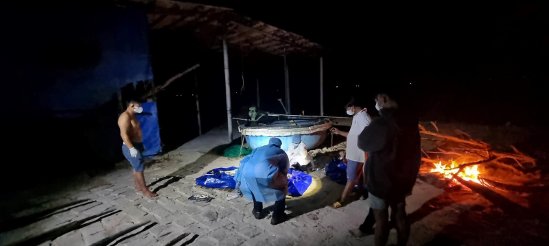 Phát hiện thi thể nam giới trên vùng biển Kê Gà -0