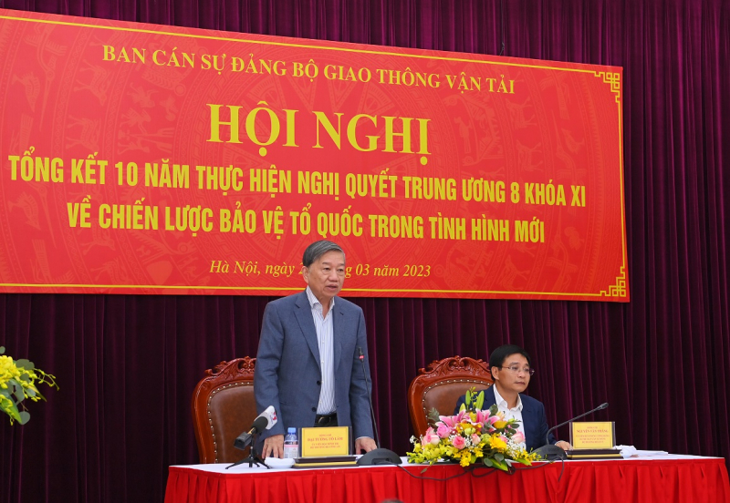 Ban cán sự Đảng Bộ Giao thông vận tải tổng kết 10 năm thực hiện Nghị quyết Trung ương 8 khóa XI -0