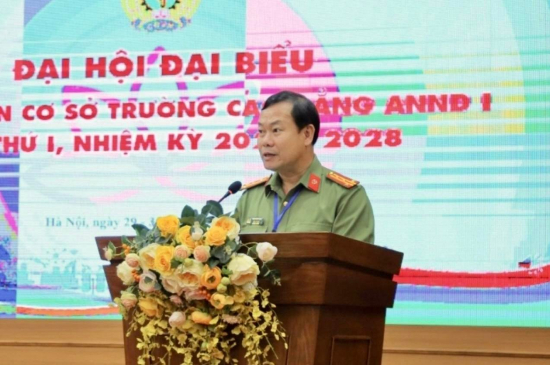 Trường Cao đẳng ANND I tổ chức Đại hội đại biểu Công đoàn cơ sở nhiệm kỳ 2023-2028 -0