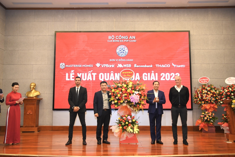 Câu lạc bộ bóng đá trẻ PVF - CAND xuất quân tham dự mùa giải hạng Nhất Quốc gia năm 2023 -0