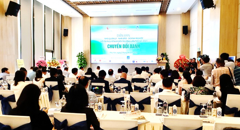 Chuyển đổi xanh – chủ đề của diễn đàn “Nhà Quản lý - Nhà báo - Doanh nghiệp với TN&MT” lần thứ VII  -0