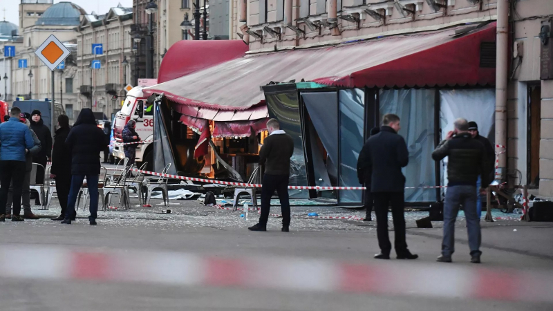 Nổ bom trong quán café ở St. Petersburg, phóng viên chiến trường Nga thiệt mạng -0