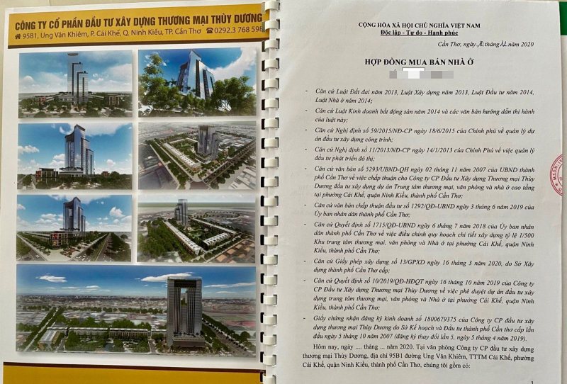 Cơ quan điều tra đề nghị rà soát dự án của Công ty Thùy Dương ở Cần Thơ -0