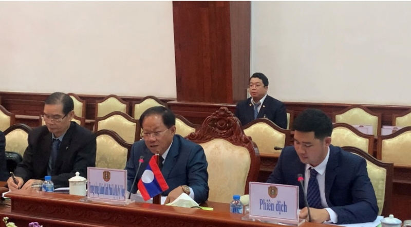 Phối hợp chặt chẽ, triển khai hiệu quả các dự án, chương trình hành động, hợp tác giữa hai Bộ Công an Việt Nam – Lào -0