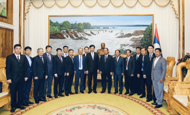Lãnh đạo Bộ Công an Việt Nam chào xã giao Phó Thủ tướng, Bộ trưởng Bộ Công an Lào -0