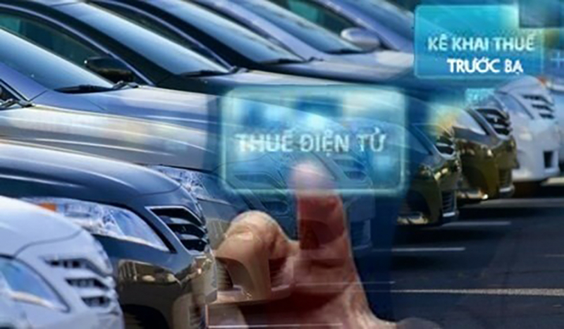 Chính thức kê khai, nộp lệ phí trước bạ điện tử với ôtô, xe máy -0
