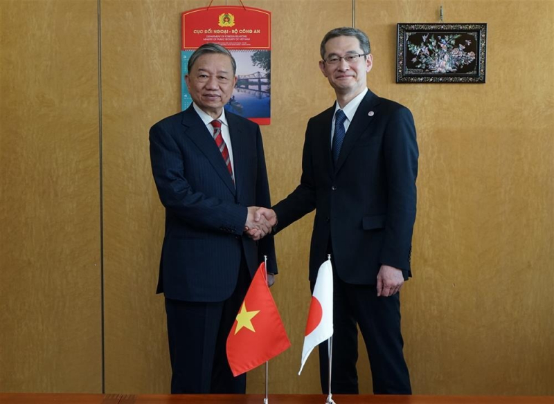 Ministry Public Security of Vietnam and Japanese National Police Agency agree to expand cooperation -0