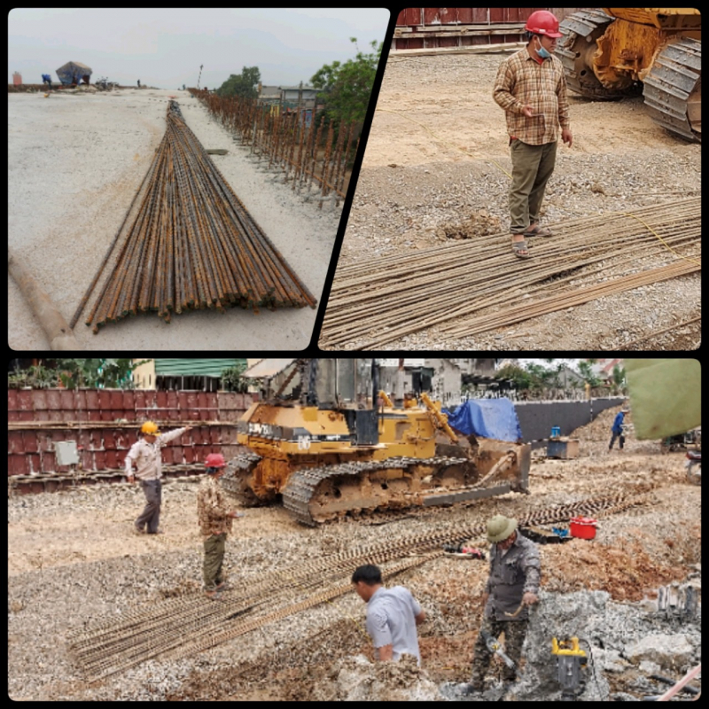 Cầu vượt 60 tỷ có dấu hiệu thi công ẩu -0