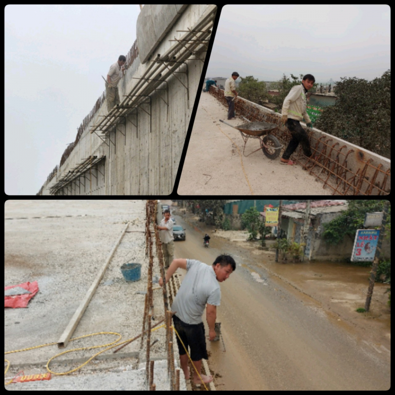 Cầu vượt 60 tỷ có dấu hiệu thi công ẩu -0