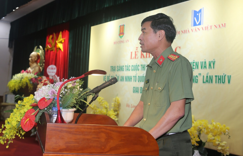 Khai mạc Trại sáng tác tiểu thuyết, truyện và ký về đề tài “Vì an ninh Tổ quốc và bình yên cuộc sống” -0