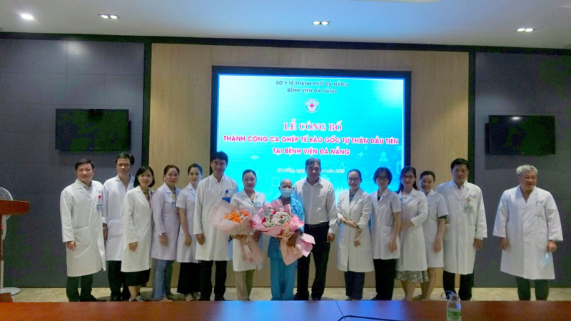 Bệnh viện Đà Nẵng lần đầu tiên thực hiện thành công ca ghép tế bào gốc tự thân -0