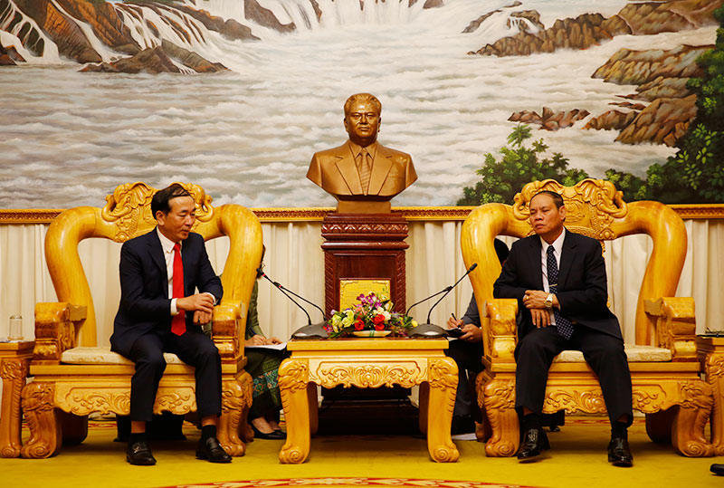 Hội đàm Cấp cao giữa Bộ Công an Việt Nam và Bộ Công an Lào -0