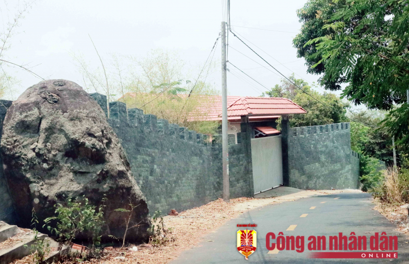 Kiên quyết xử lý những công trình sai phạm trên Núi Sập -0