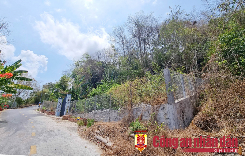 Kiên quyết xử lý những công trình sai phạm trên Núi Sập -0