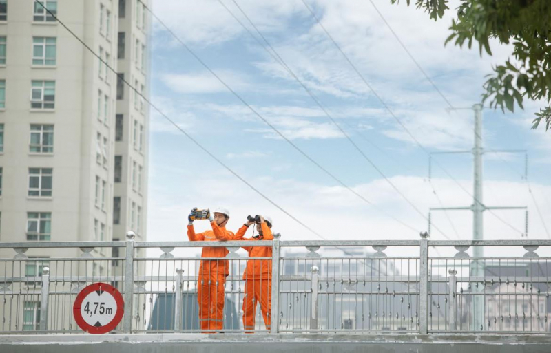 EVNHANOI chủ động các biện pháp đảm bảo an toàn cung cấp điện trong mùa mưa bão -0