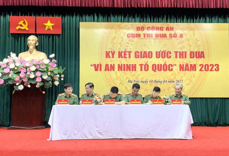 6 đơn vị khối hậu cần - kỹ thuật ký giao ước thi đua 