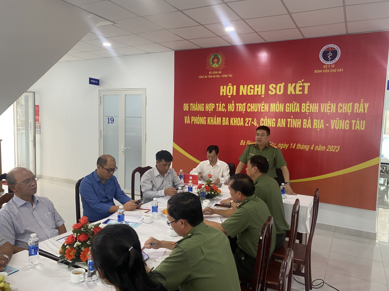 Phòng khám 27/4 Công an tỉnh Bà Rịa-Vũng Tàu khám, chữa bệnh cho hơn 2.400 lượt bệnh nhân -0