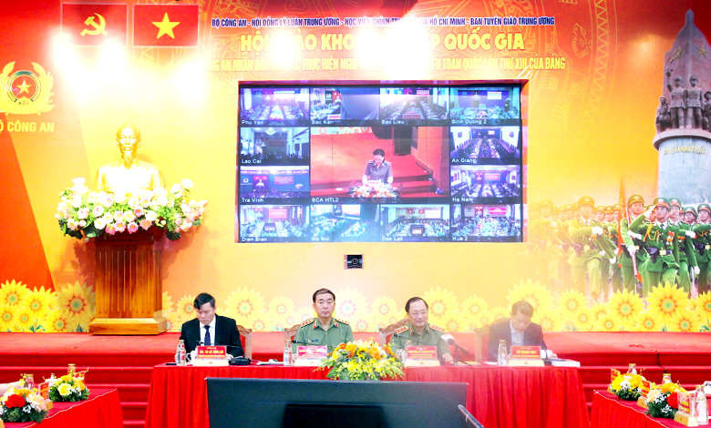 Đánh giá kết quả lực lượng CAND đạt được trong gần nửa nhiệm kỳ thực hiện Nghị quyết Đại hội XIII của Đảng -0