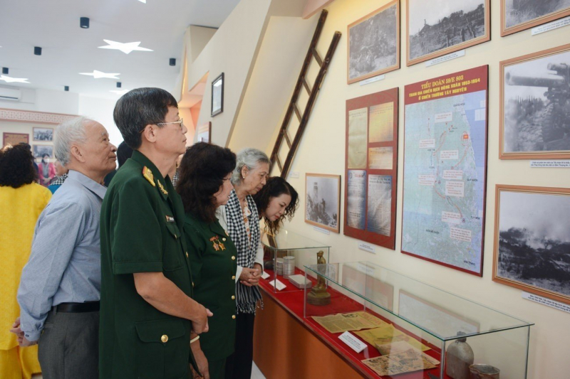 Đồng chí Nguyễn Hòa Bình dự Lễ khánh thành Khu lưu niệm chiến thắng Vườn Gòn - Đá Bàn -0