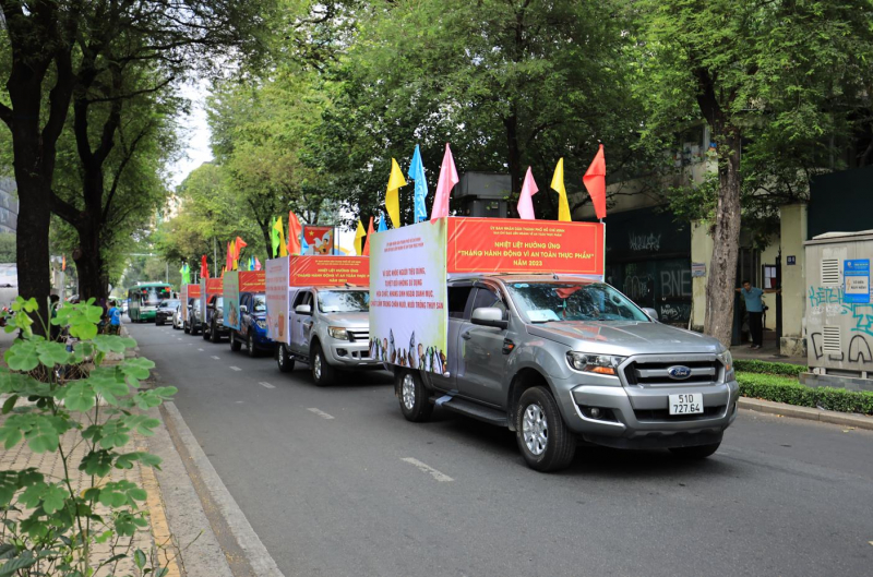 TP Hồ Chí Minh ra quân thực hiện Tháng hành động vì an toàn thực phẩm năm 2023 -0