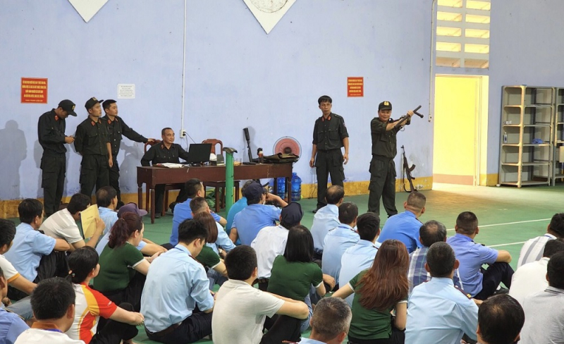 Hơn 200 lãnh đạo, cán bộ, nhân viên ngân hàng tham gia tập huấn phòng chống trộm cắp, cướp tài sản -0